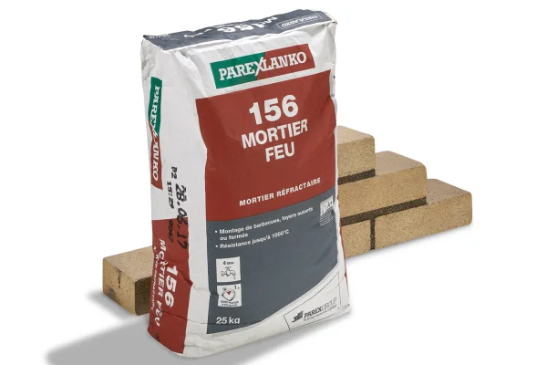 Vuurvaste mortels & beton
